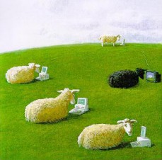 pecore tecnologicamente avanzate