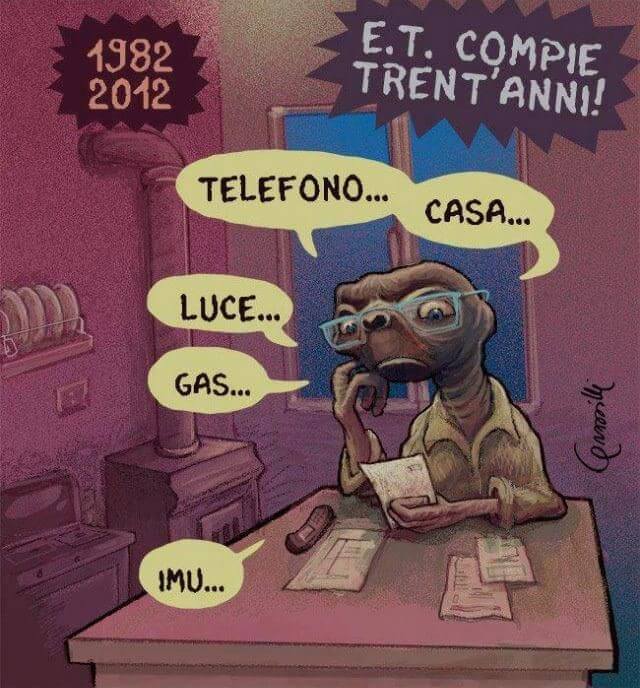 ET, telefono, casa, e tutto il resto