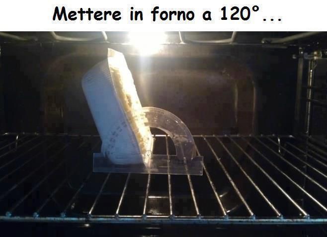 In forno a 120