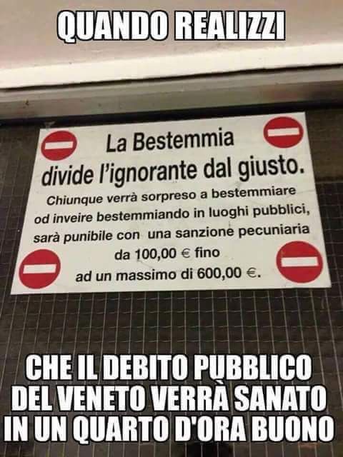 La bestemmia