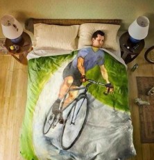 A letto con la bici