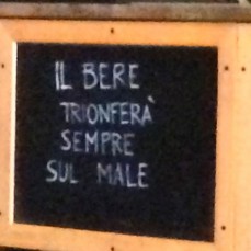 Il bere trionfa